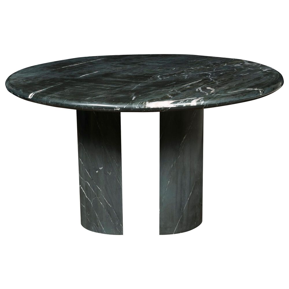Vanguard Furniture Sae Round Dining Table in Black - Table Only, , large
