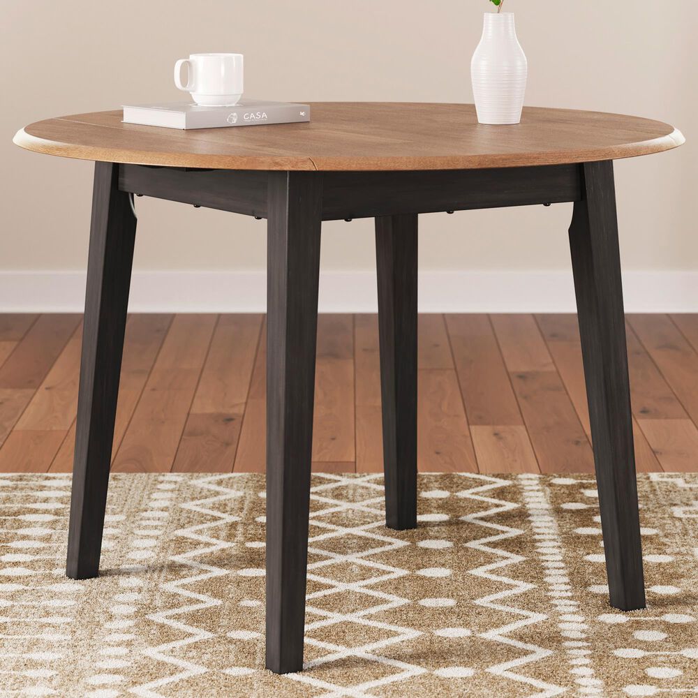 Ashley Gesthaven Dining Table in Natural and Brown - Table Only, , large