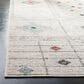 Safavieh Adirondack ADR206F 9" x 12" Light Grey and Aqua Area Rug, , large