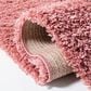 Safavieh Venus Shag 4" x 6" Pink Area Rug, , large