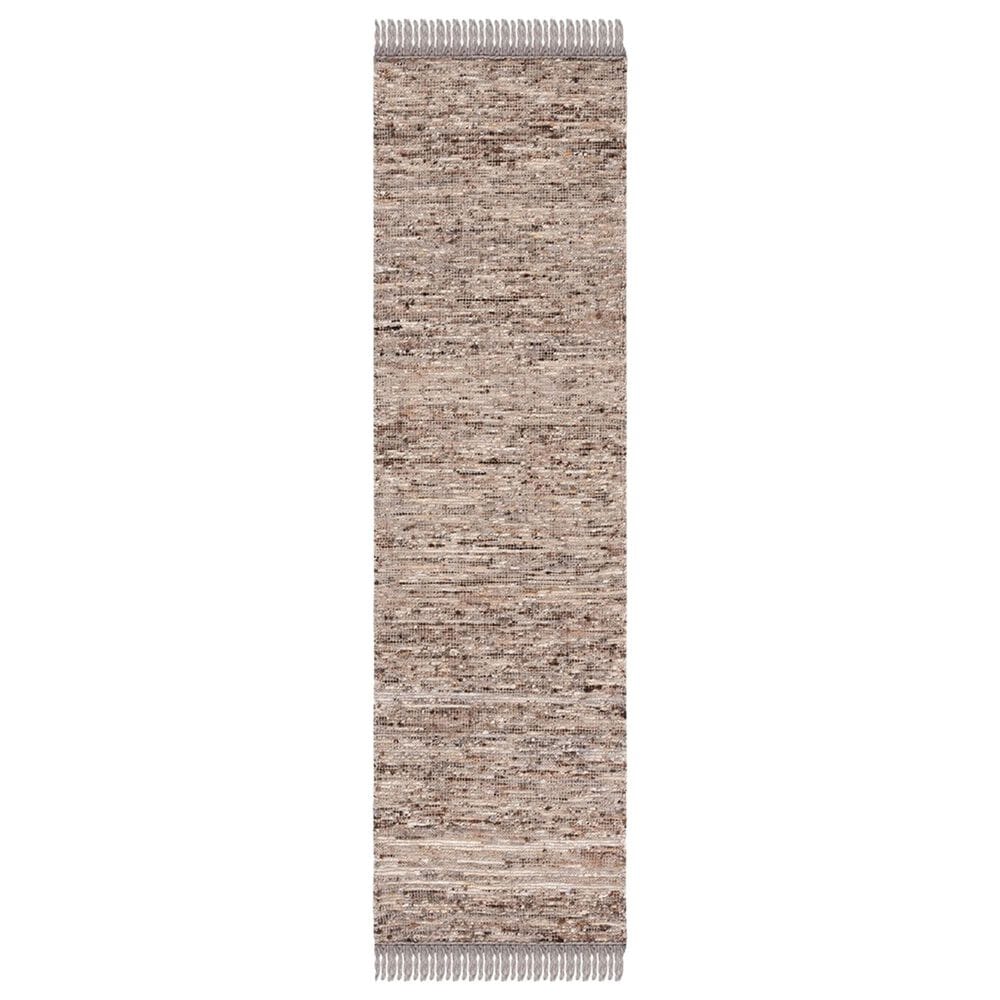 Safavieh Natura NAT327T 2"3" x 8" Brown and Ivory Runner, , large