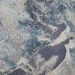 Feizy Astra 1"8" x 2"10" Gray and Navy Runner, , large