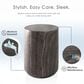 Furniture of America Karvyn 14" Side Table in Warm Gray, , large