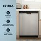 Amana 24" Built-In Dishwasher with Midnight Interior in Stainless Steel, , large