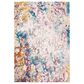 Safavieh Aria 4" x 6" Cream and Dark Teal Area Rug, , large