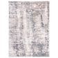 Safavieh Aston ASN713 4" x 6" Ivory and Grey Area Rug, , large