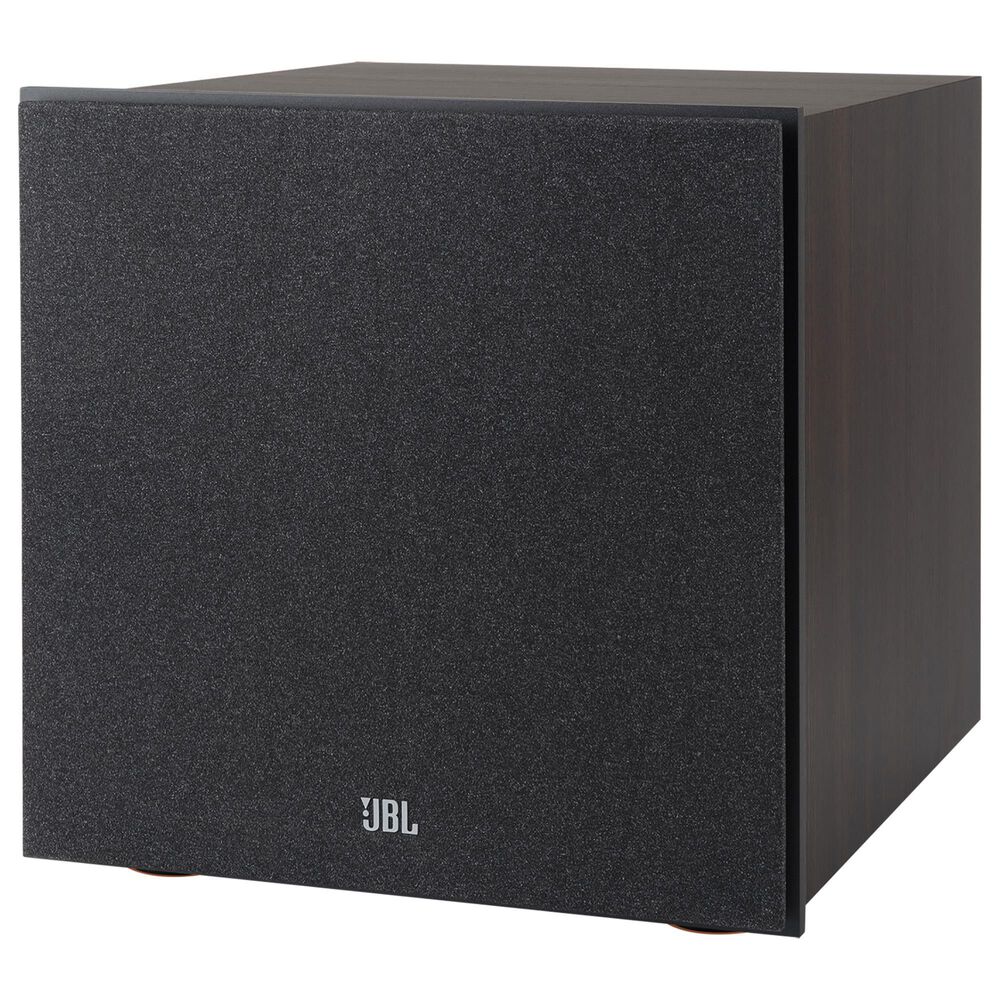 JBL Stage 200P Powered Subwoofer in Black and Espresso, , large