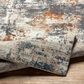 Surya Tuscany TUS-2325 Cream, Gray, Light Beige, Dusty Coral, Brown and Blue 12" x 15" Area Rug, , large