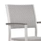 Zuo Modern Metropolitan Arm Chair in Silver (Set of 2), , large