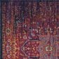 Safavieh Evoke EVK275F-27 2"2" x 7" Blue/Fuchsia Runner, , large
