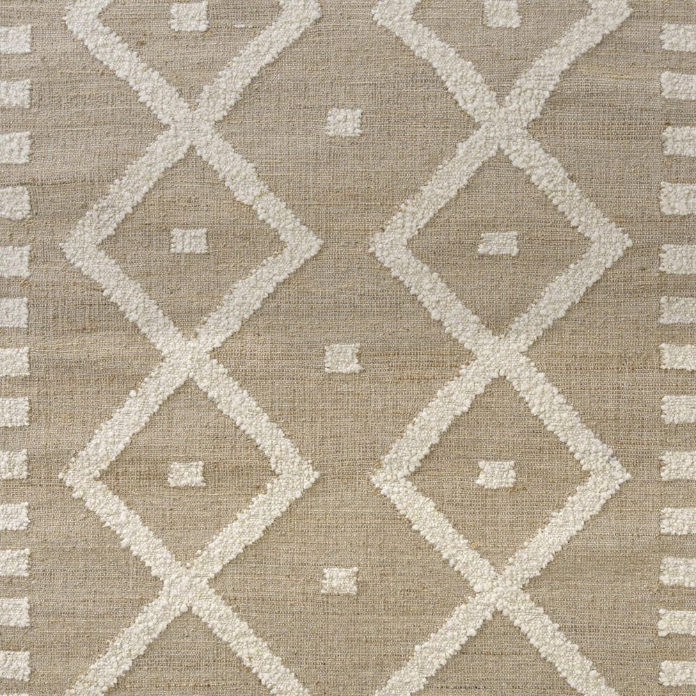 L&amp;R Resources Geoblend 9&#39; x 12&#39; Beige and Natural Area Rug, , large