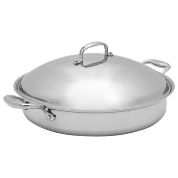 Heritage Steel 5-Quart Sauteuse with Lid in Stainless Steel, , large
