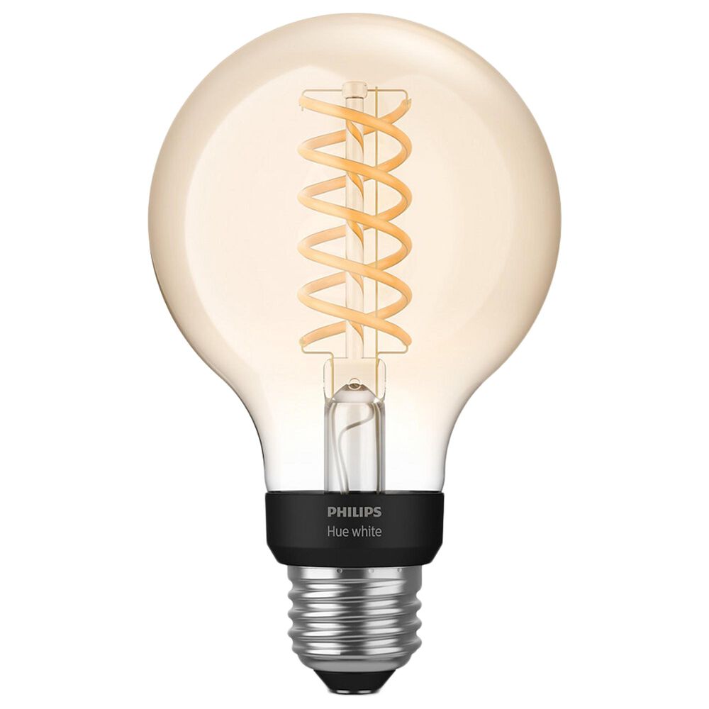 Philips Hue Filament G25 LED Smart Bulb in White, , large