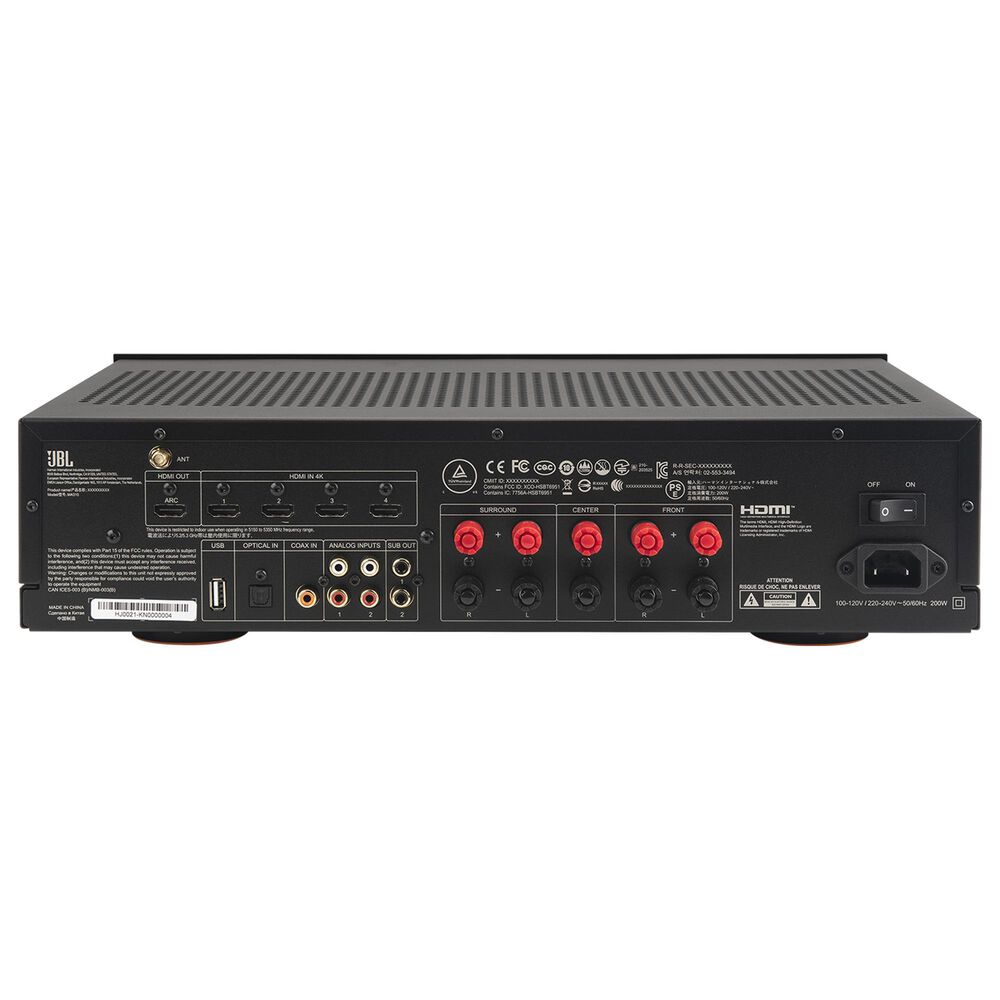 JBL MA 5.2-Channel AV Receiver with 4K HDMI in Black, , large