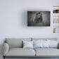 Timberlake Mohammed Alnaser "Lion King" 12" x 19" Canvas Art in Grey/Black, , large