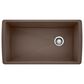 Blanco Diamond Super Single Undermount Sink in Cafe, , large