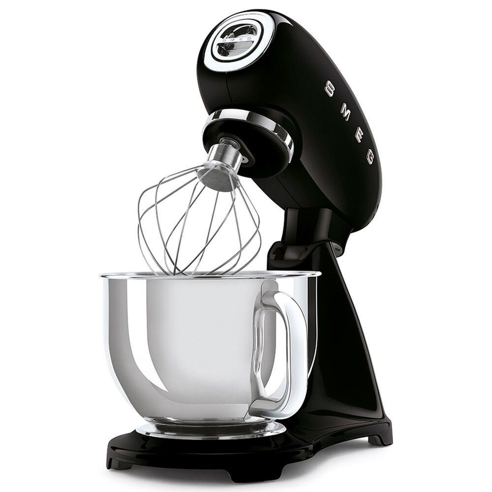 Smeg 5-Quart 50&#39;s Retro Style Stand Mixer in Black, , large