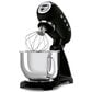 Smeg 5-Quart 50"s Retro Style Stand Mixer in Black, , large