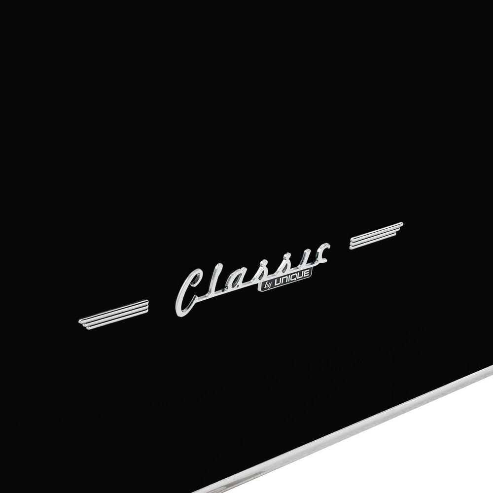 Unique Appliances Classic Retro 21.4 Cu. Ft Frost Free Counter Depth French Door Refrigerator in Midnight Black, , large