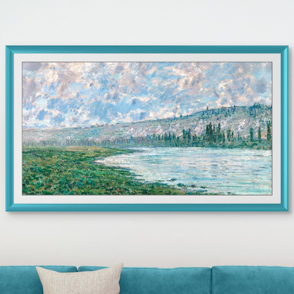 Deco TV Frames Alloy 32" Frame Bezel for Samsung the Frame TV in Caribbean Turquoise, , large