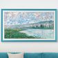 Deco TV Frames Alloy 32" Frame Bezel for Samsung the Frame TV in Caribbean Turquoise, , large