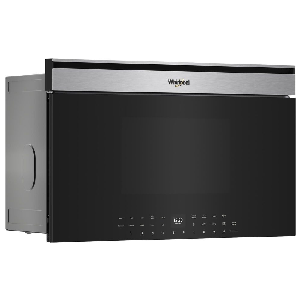 Whirlpool 1.1 Cu. Ft. Built-In Smart Multifunctional Microwave Oven with Air Fry in Fingerprint Resistant Stainless Steel, , large