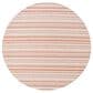 Surya Eagean EAG-2423 Rust, Ivory, Dusty Pink and Dusty Coral 5"3" Round Indoor/Outdoor Area Rug, , large
