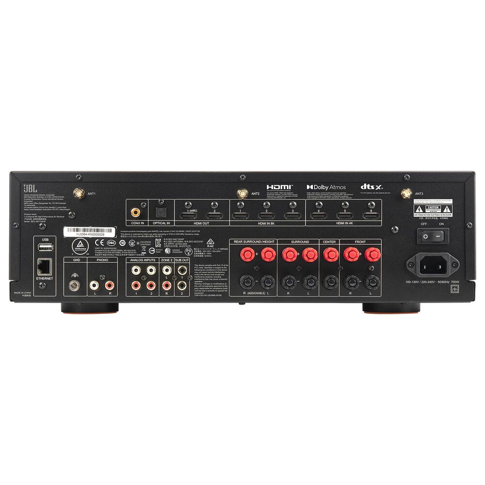 JBL MA 7.2-Channel MA7100 AV Receiver with 8K HDMI in Black, , large