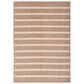 Nourison Positano POS03 Jute and Ivory 7" x 10" Indoor/Outdoor Area Rug, , large