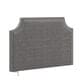 The Monday Company Twin Upholstered Headboard in Gray, , large
