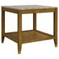 Stickley Furniture Surrey Hills Stone Top End Table in Bay Brown, , large