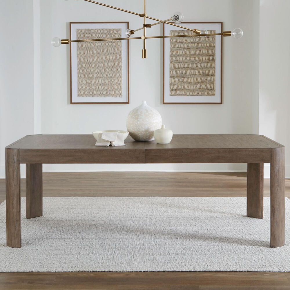 Liberty Furniture South Bend Rectangular Dining Table in Burnished Clay - Table Only, , large