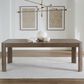 Liberty Furniture South Bend Rectangular Dining Table in Burnished Clay - Table Only, , large