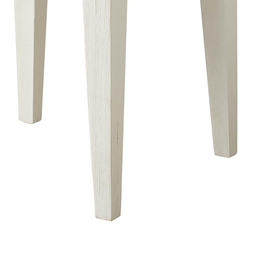 Steve Silver Carlie 24&quot; End Table in Dark Oak and White, , large