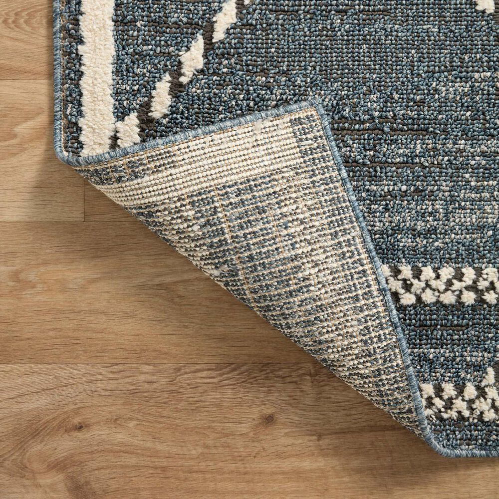 Loloi II Fabian 2&#39;7&quot; x 4&#39; Denim and Charcoal Area Rug, , large