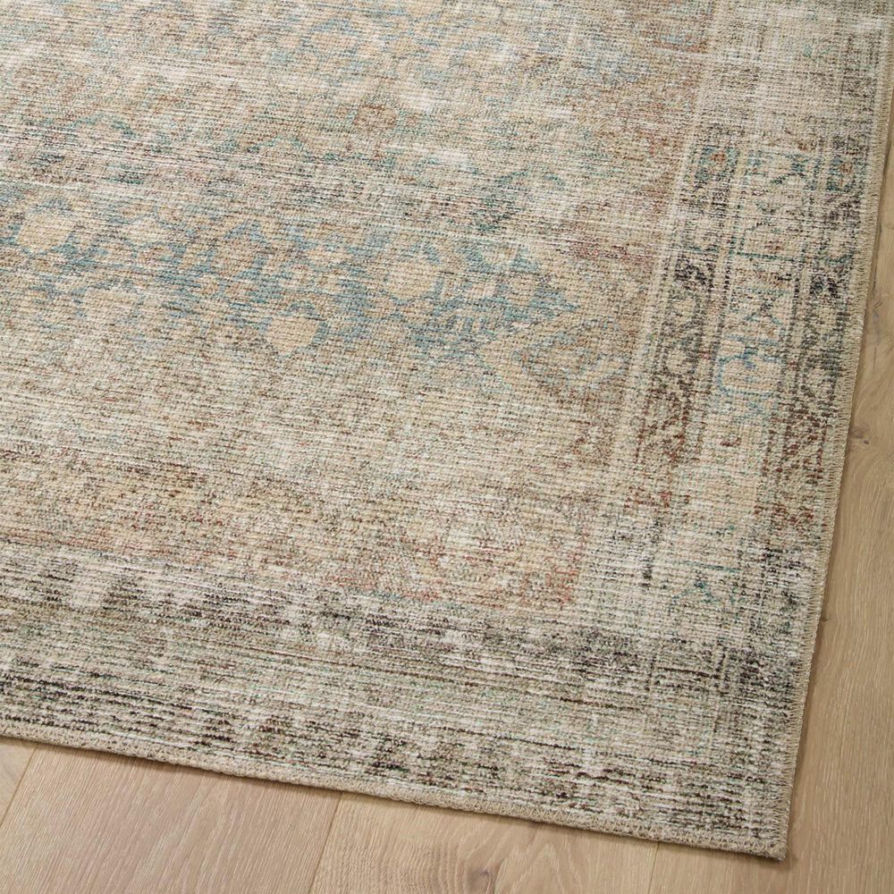 Angela Rose Aubrey 2&#39; x 5&#39; Jade and Natural Runner, , large