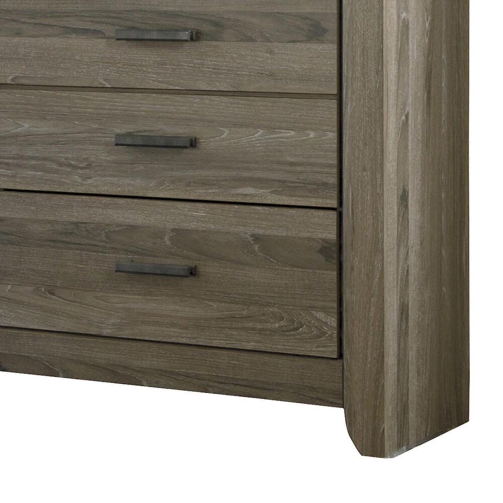 Signature Design by Ashley Zelen Dresser and Mirror in Warm Gray NFM