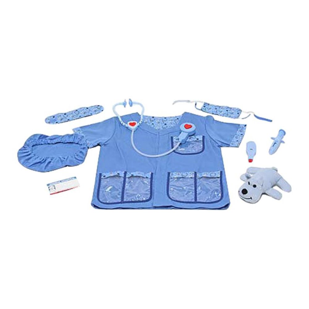 Melissa & Doug Veterinarian Role Play Costume Set, , large