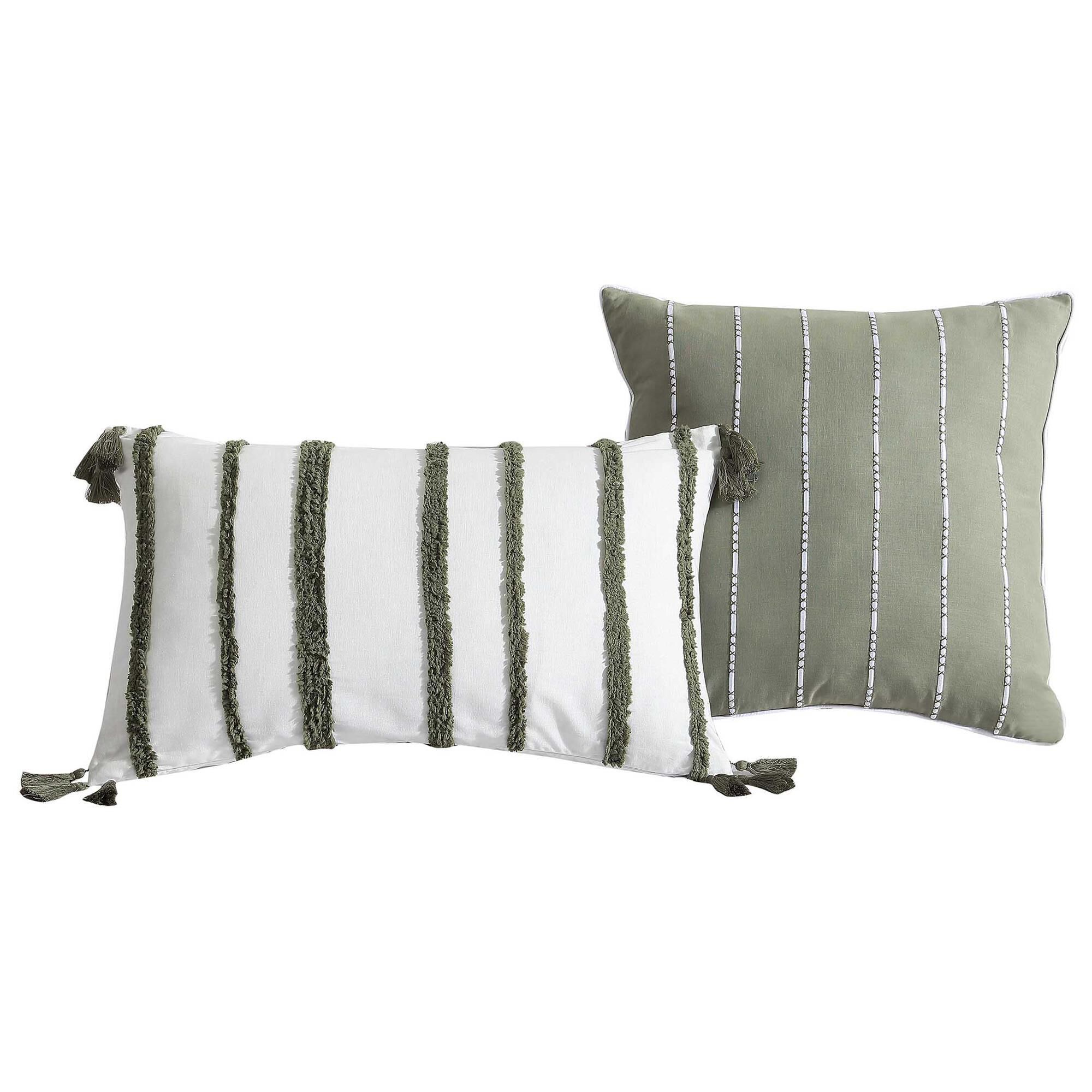 Hallmart Collectibles Hattie 5-Piece Queen Comforter Set in Sage