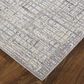 Feizy 39G4F Lennon Gray / Beige 1"8" x 2"10" Area Rug, , large