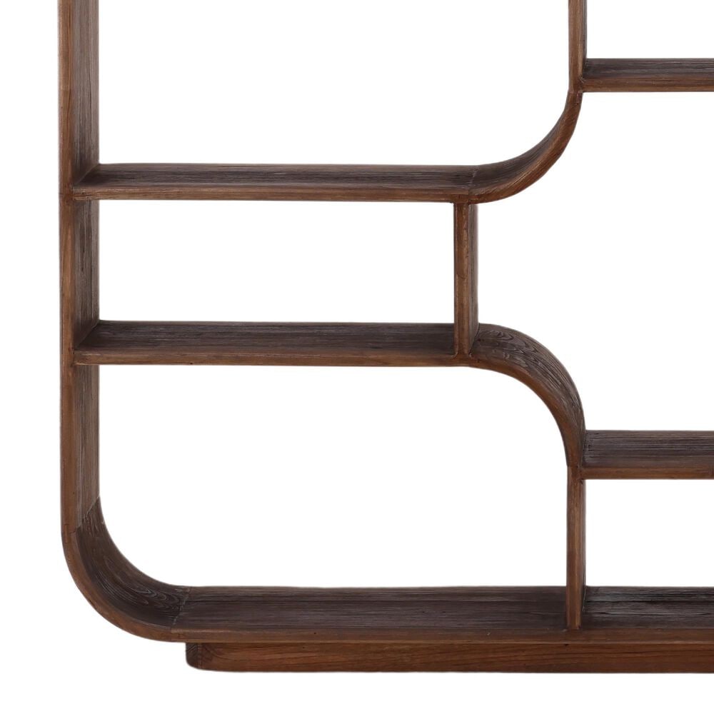 Blue Sun Designs Gaetan Bookcase in Brown, , large
