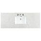 James Martin Malibu 60" Single Bathroom Vanity in Amber Birch with 3 cm Eternal Jasmine Pearl Quartz Top and Rectangular Sink, , large