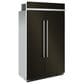 KitchenAid 30 Cu. Ft. Side By Side Built-In Refrigerator in Black Stainless Steel and PrintShield, , large