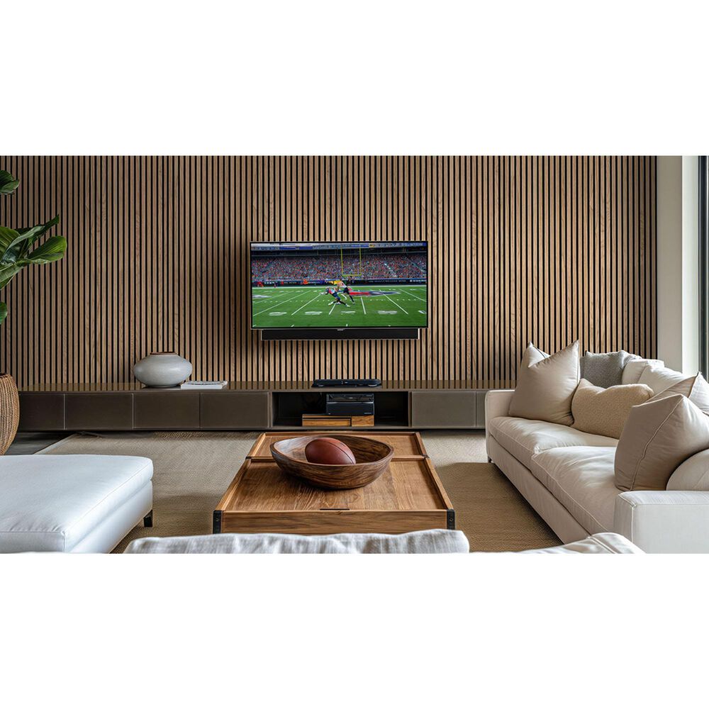 MS International Acoustic Wood Slat Natural 9.5&quot; x 120&quot; Wall Panels, , large