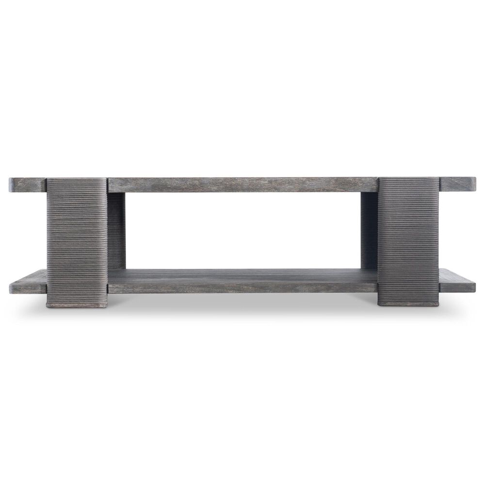 Bernhardt Andros Outdoor Cocktail Table in Smoked Truffle and Oxford Brown, , large