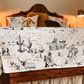 HiEnd Accents Ranch Life 3-Piece Full/Queen Reversible Quilt Set in White and Black, , large