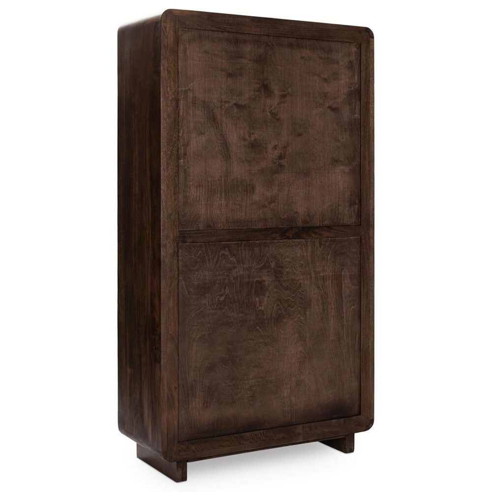 Classic Home Albero Tall Cabinet in Kona Brown, , large