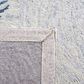 Safavieh Micro-Loop Grey and Ivory 5" Square Area Rug, , large