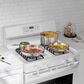 Midea 6.1 Cu. Ft. 4-Burner Freestanding Gas Range with Steam Cleaning in White, , large