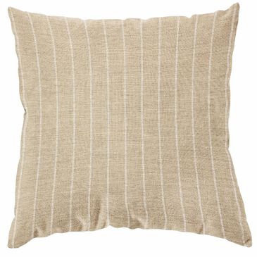 Tropitone 16" Square Throw Pillow in Ticking Dove, , large